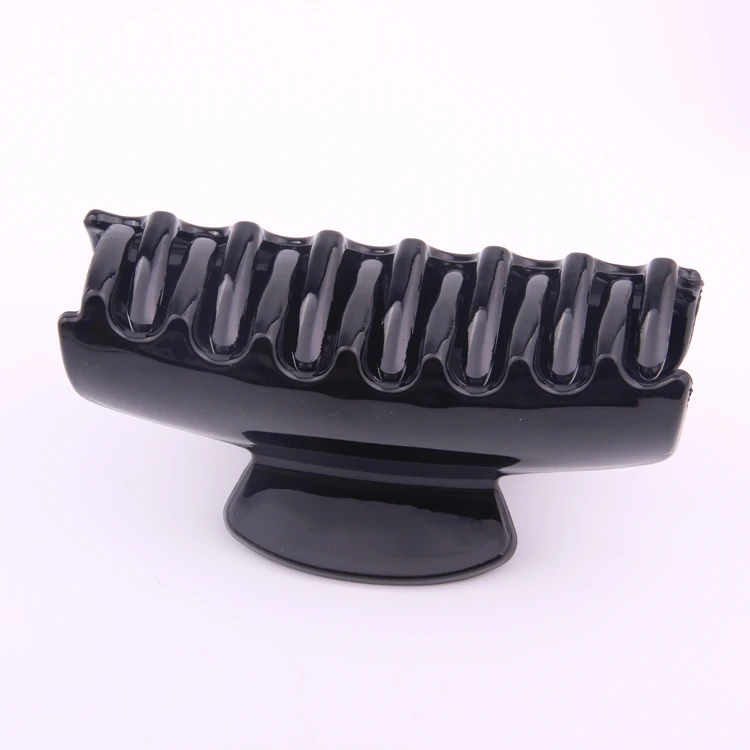 DIY Plastic Hair Accessories Big Size Hair Claws For Thick Hair Shining Black Grasp Clips Shower Clips For Women Hairdressing - Image 3