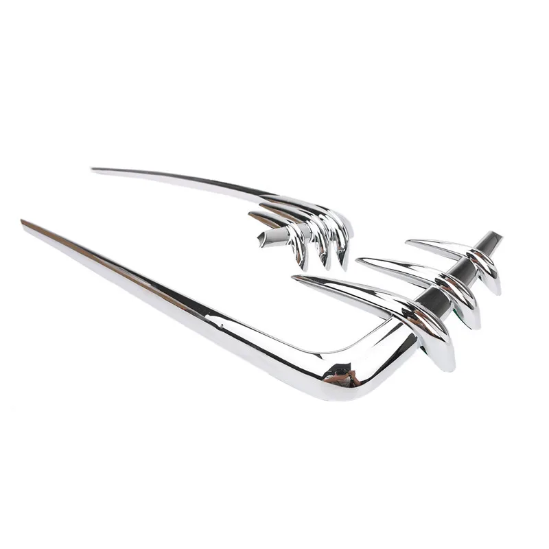 Chrome Saddlebag Lid Accents For Harley Davidson1 (12)