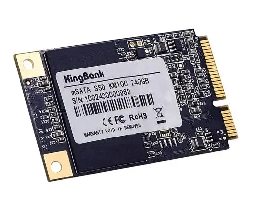 KingBank mSATA SSD 120 ГБ 240 128 256 мини SATA Внутренний твердотельный жесткий диск 32 для