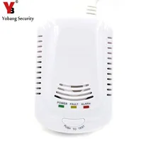 YobangSecurity HighSensitive Independent Plug In Combustible Natural Gas Leakage Alarm Detector Gas Leak Sensor For Home