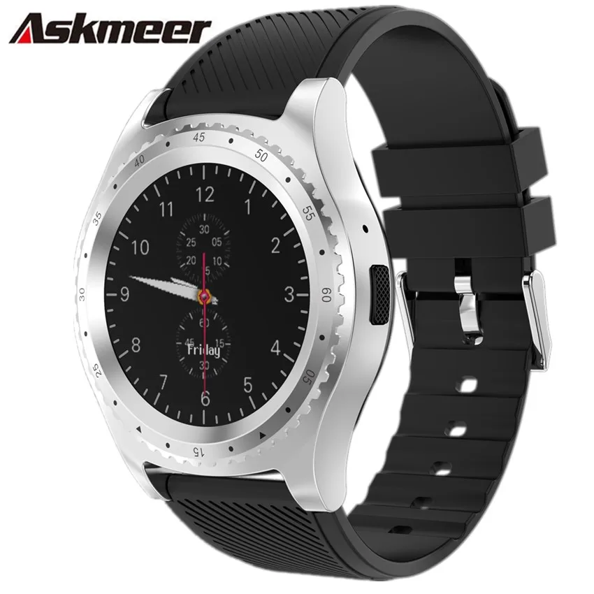 

ASKMER L9 Smart Watch With Camera Bluetooth Sports Watch Pedometer Fitness Monitor Support SIM Card Smartwatch For Xiaomi Huawei