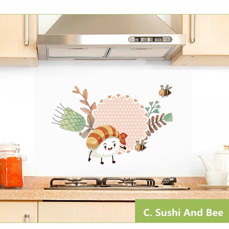 60*90cm Kitchen Wall Stickers Coffee Sweet Food DIY Wall Art Decal Decoration Oven oil-proof Wallpapers PVC Wall Decals/Adhesive 60*90cm Kitchen Wall Stickers Coffee Sweet Food DIY Wall Art Decal Decoration Oven oil-proof Wallpapers PVC Wall Decals/Adhesive