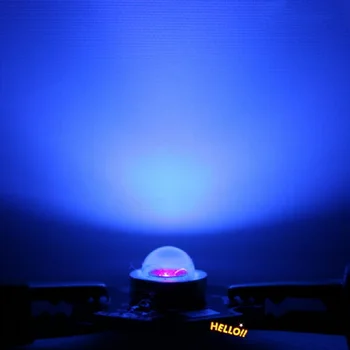 

NEW 5pcs 395-400nm Blacklight High Power Ultra Violet UV 1Watt LED DIY Free shipping