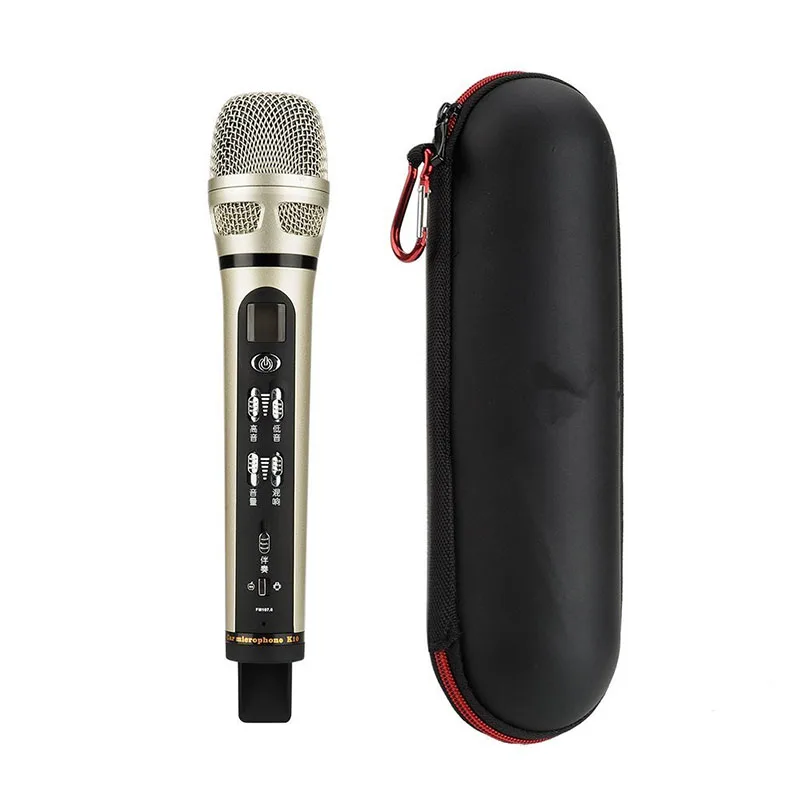 

Dynamic Microphone Mic Car KTV Sing Karaoke FM Wireless Bluetooth For Car Speaker iphone/ipad Microphone