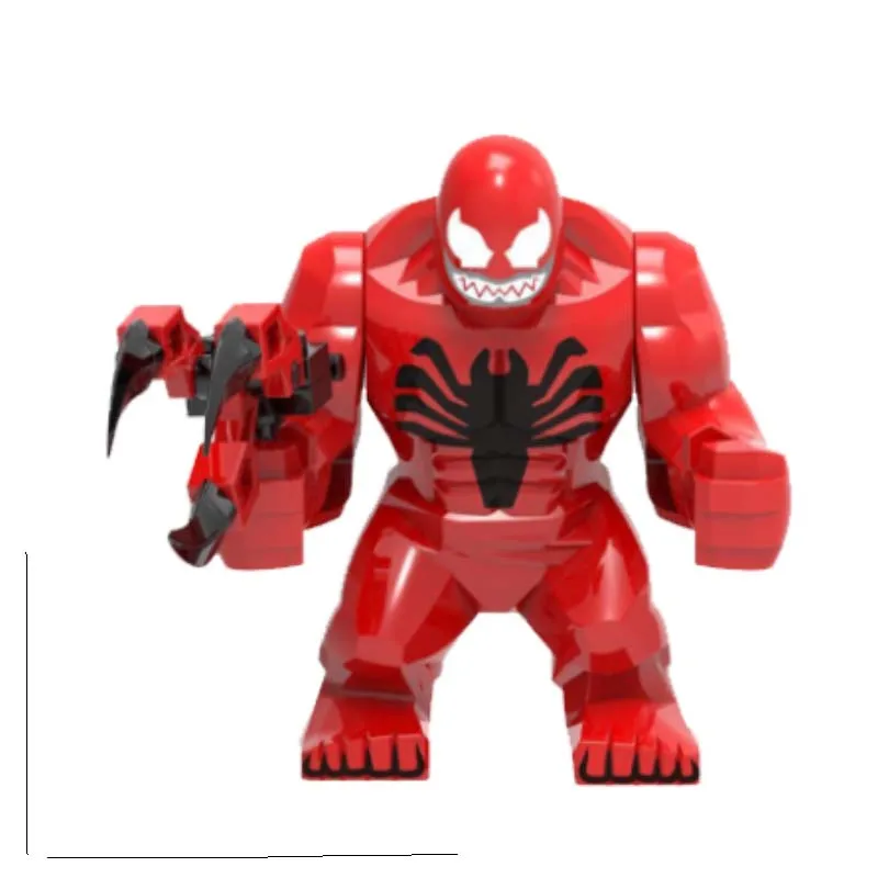 Single Sale Venom Carnage Spider Man Venom Legoingly Figure Marvel Super Hero Building Blocks Set Model Toys