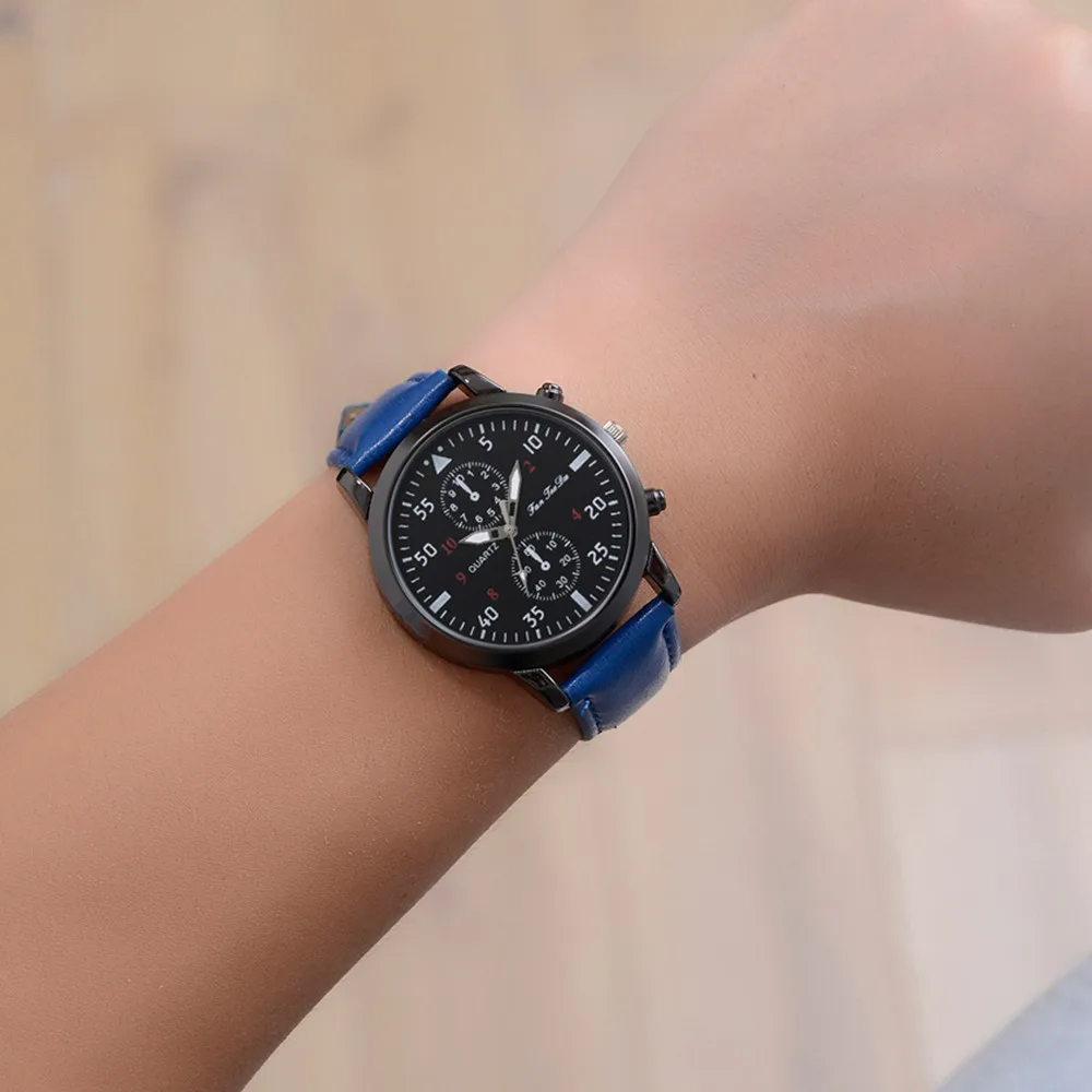 Xiniu Ретро дизайн кожаный ремешок часы для мужчин Лидирующий бренд Relogio Masculino новые мужские спортивные часы Аналоговые кварцевые наручные часы#2