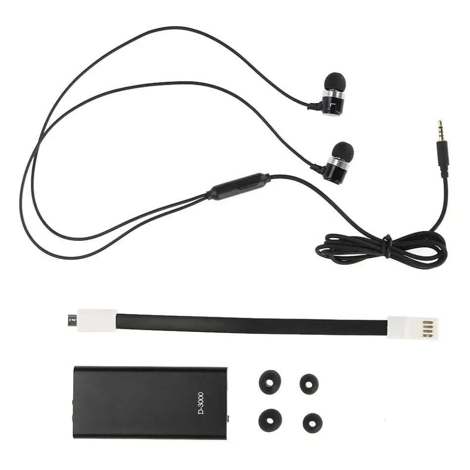 Слуховой аппарат карманный усилитель звука Регулируемый объем ушной Уход Инструменты MP3 для глухих пожилых костной проводимости наушники