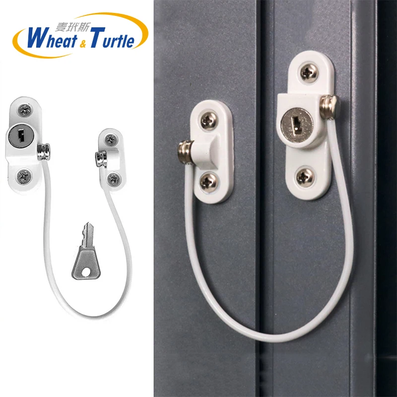 

Child Window Restrictor Security Lock Kids Prevent Childern Falling Window Lock Baby protection Free shipping