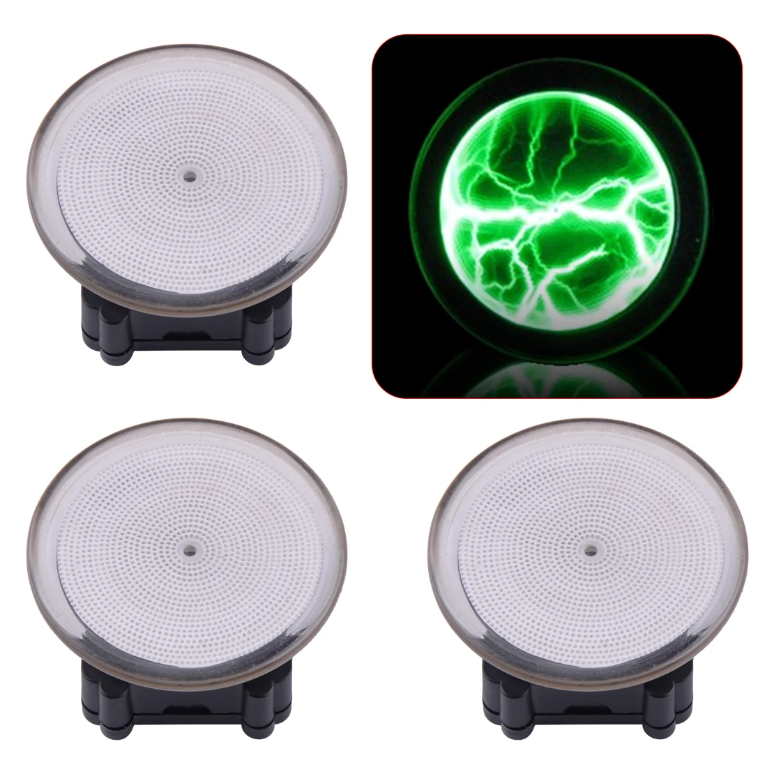 

LETAOSK Colorful Fancy Mini Pocket Plasma Disk Sensor Lighting Plate Home Disco Club Decoration Night Light Dress Decor