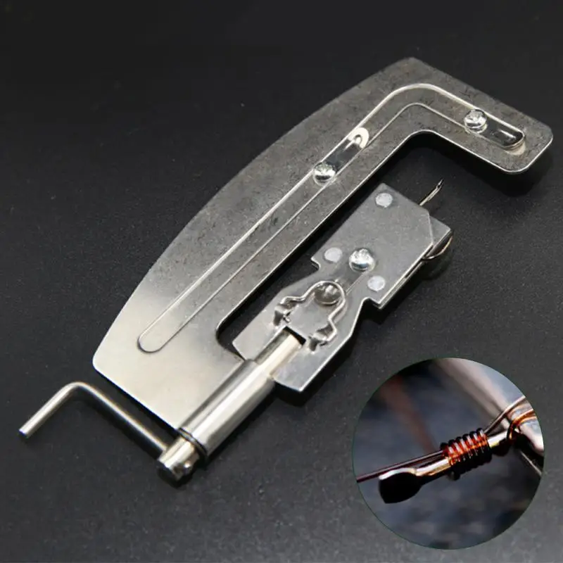 

Stainless Steel Protable Metal Semi-automatic Machine For Lure Fishing Hook Tier Tie Hook Device Accessories Fishing Tool &191