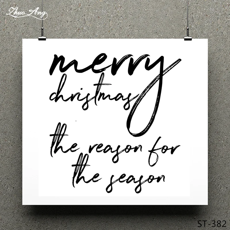

ZhuoAng Happy night Transparent and Clear Stamp DIY Scrapbooking Album Card Making DIY Decoration Making