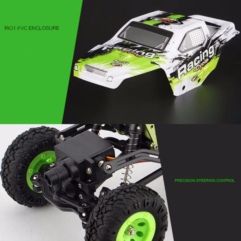 Высокоскоростной внедорожник Rock Rover Rock Crawler 24438 rc Автомобиль 2,4G 1:24 4WD внедорожный Электрический альпинистский автомобиль мальчик подарок VS 2098B