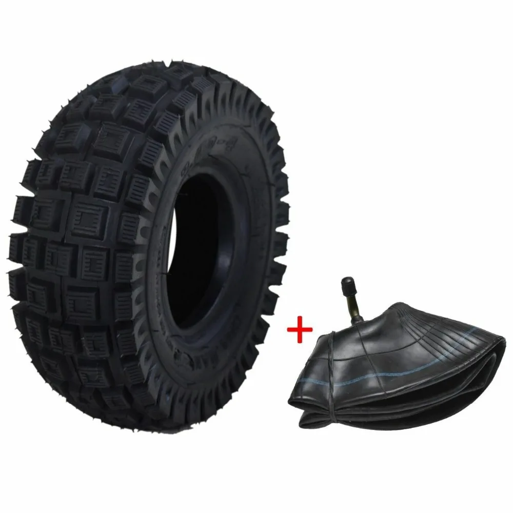 

ATV 3.00-4'' Nylon Tire Tyre + Rubber Inner Tube Fr Quad Pocket Bike Gas Scooter INS