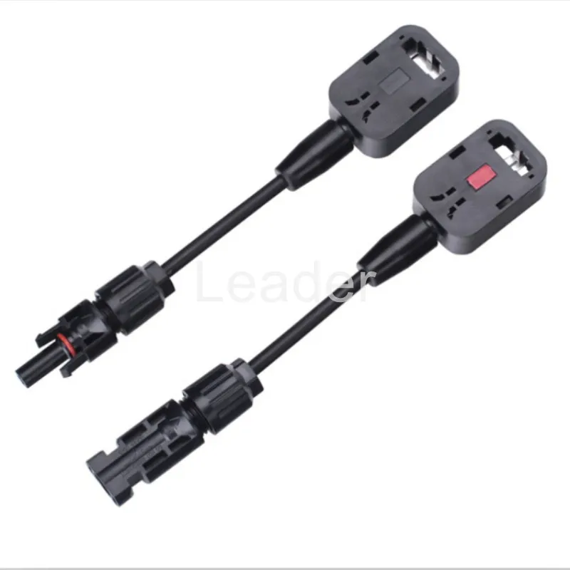 

50 pairs/lot high performance 2 Way Solar Junction Box, Special Design PV Combiner Box with PV Cable and MC4 Connector FS0146