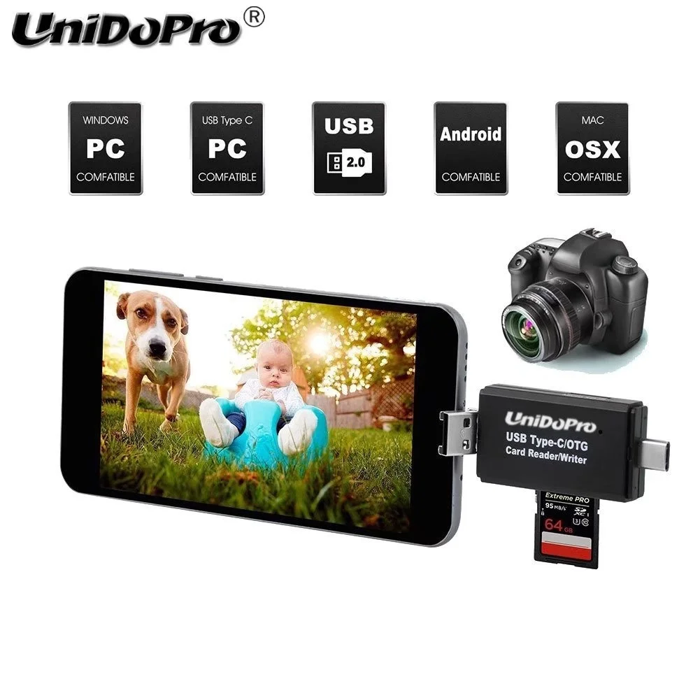 USB Type C OTG адаптер для телефона кардридер Huawei P10 P20 P30 P40 Pro Mate 30 20 20X Honor 10 9 8 V30 V20 Nova 6