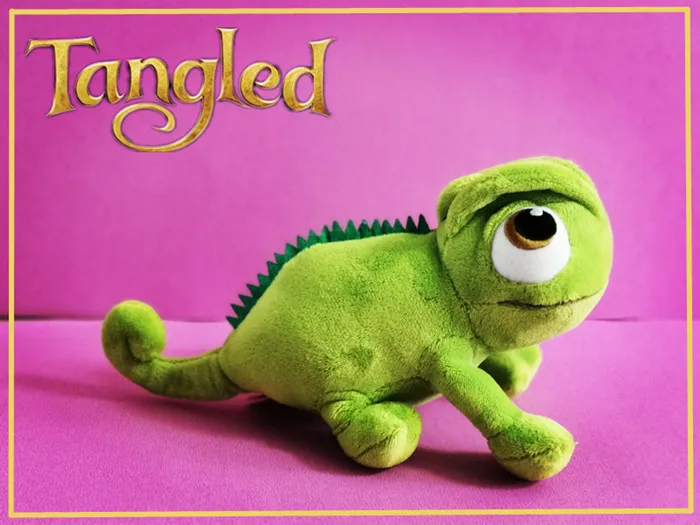 Tangel Rapunzel Pet Pascal Хамелеон ящерица плюшевые игрушки, забавные мягкие животные 22 см для маленьких девочек детские игрушки для детей