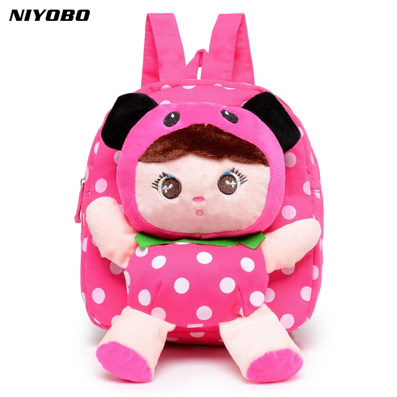 

NIYOBO Cartoon kids mochila infantil backpack cute children kindergarten baby girls school bag student book bag PT1256