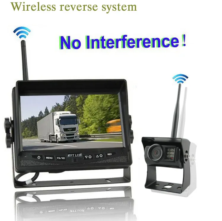 

7 Inch DIGITAL Wireless Rearview Camera System For Heavy Duty Vehicle
