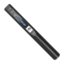 Portable Handheld Wand Wireless Document & Images Scanner A4 Size 900DPI JPG/PDF Formate LCD Display for Business Reciepts Books