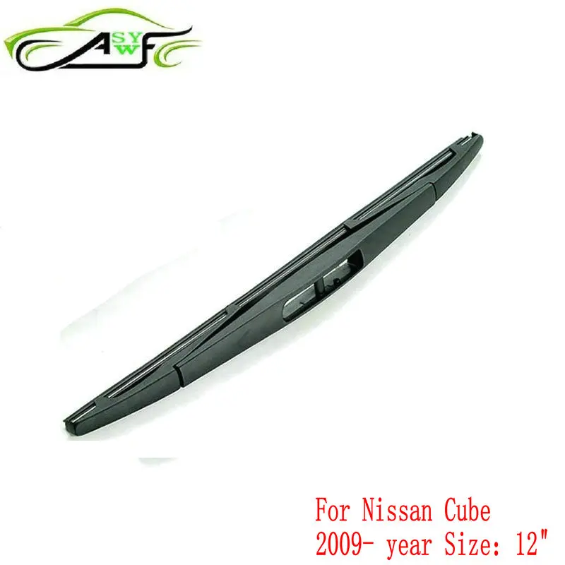 

Car rear wiper blades For Nissan Cube (from 2009 onwards) Soft Rubber WindShield Wiper Blade Size 12" 300mm