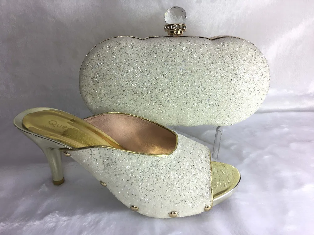 Hot sale 2015 new arrival wedding shoes and matching bags to match for sexy lady Italian