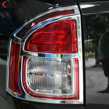 

For Jeep Compass 2011 2012 2013-2015 ABS Chrome Rear Tail Lamp Shade Cover Trim Taillight Lamp Hood Car Styling
