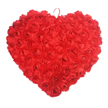 

red rose heart Hold Pillow chair pillows plush decoration Chair Cushion Toy Hold Couch Pillows stuffed plush toys