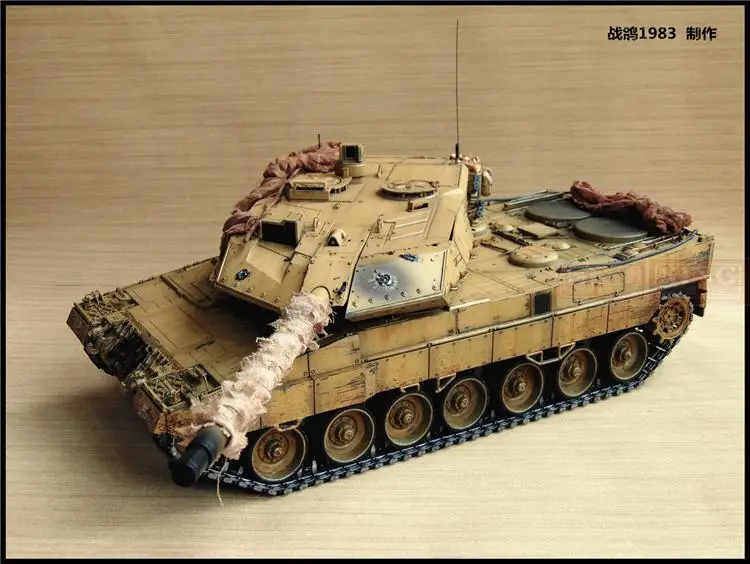 KNL HOBBY Heng Long, 1: 16RC Leopard 2 модель танка пульт дистанционного управления два литейного тяжелого покрытия краски, чтобы сделать старый