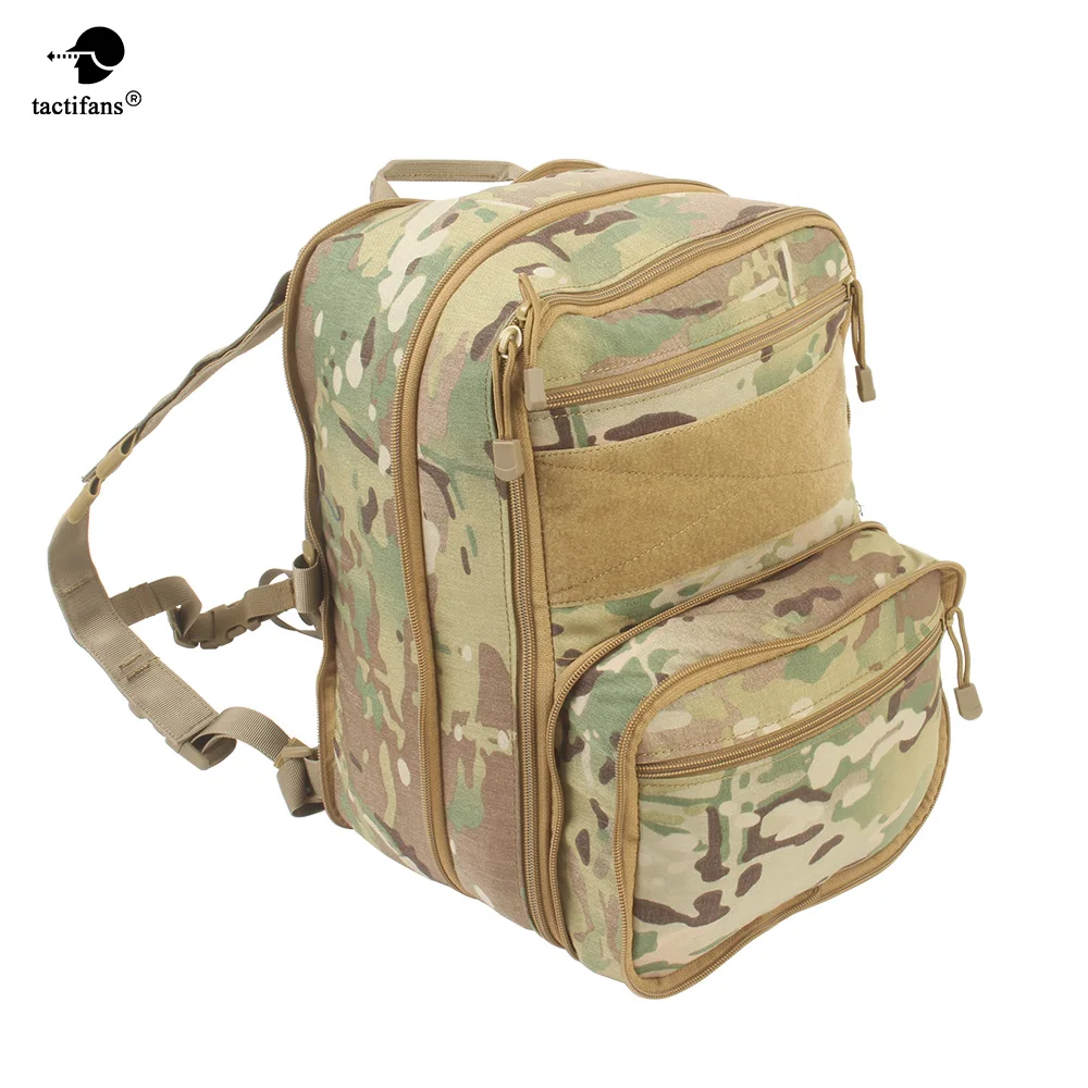 

Flatpack Tactical Backpack Hydration Backpack Molle Pouch Airsoft Gear Military Multipurpose Travel Multi-purpose Shoulder Bag