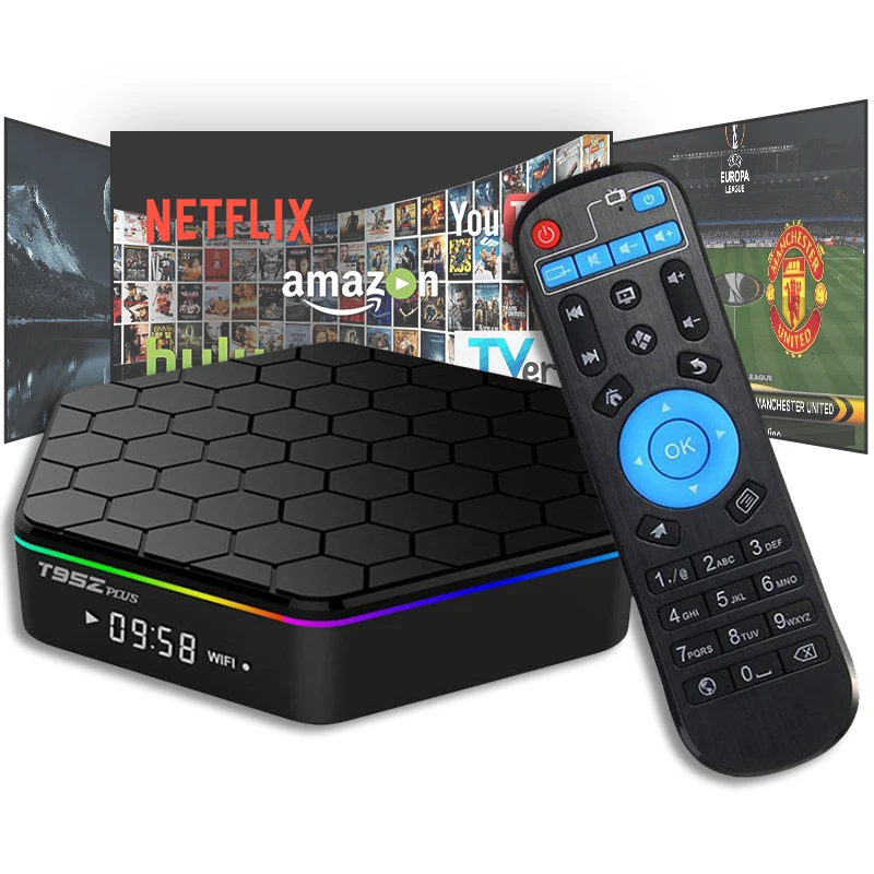 Amlogic S912 Octa Core 64 bit Mali-T820MP3 Smart TV BOX Android 7.1 2.4G/5G WiFi BT4.0 4K family Set Top Box T95 3GB/32GB DDR3