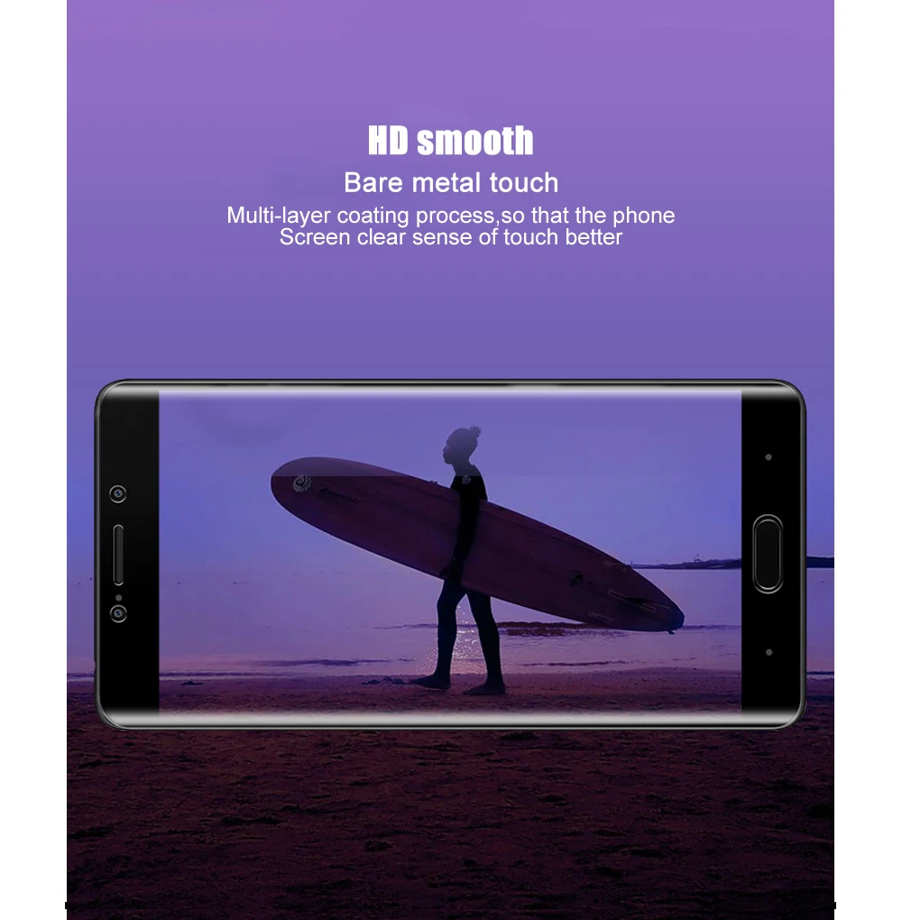 Для Xiaomi Mi Note 2 Закаленное стекло пленка 3D изогнутая поверхность Анти-взрыв полное покрытие Защитная пленка для Xiaomi Mi Note 2