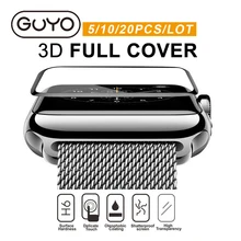 10 шт./лот HD 9 H твердость Экран Плёнки для Apple Watch закаленное Стекло протектор для Apple Watch 38 мм 42 мм серии 2 3 1 защитный