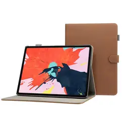 Flipshell кожаный чехол Smart Cover с сна/Пробуждение для iPad Pro 12,9 дюймов 2018 12,5