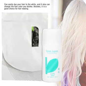 

100g Hair Whitening Cream Salon Hair Dye Hair Color Cream Lightening Bleaching Hairdressing Powder Home BarberHairStyling Powder
