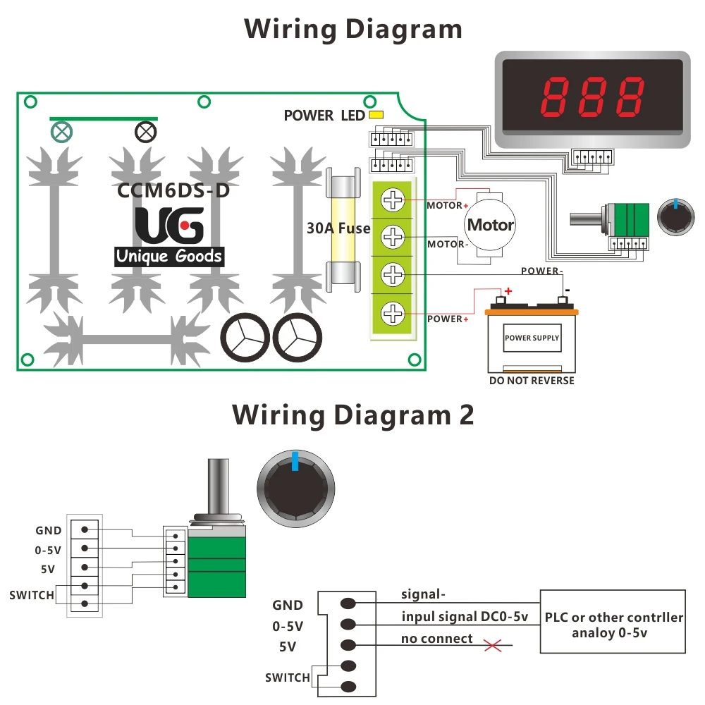 Factory Price! Wholesale High Power 12V 80V DC 30A LED Digital Display PWM HHO RC Motor Speed Controller-in Motor Controller from Home Improvement on ...