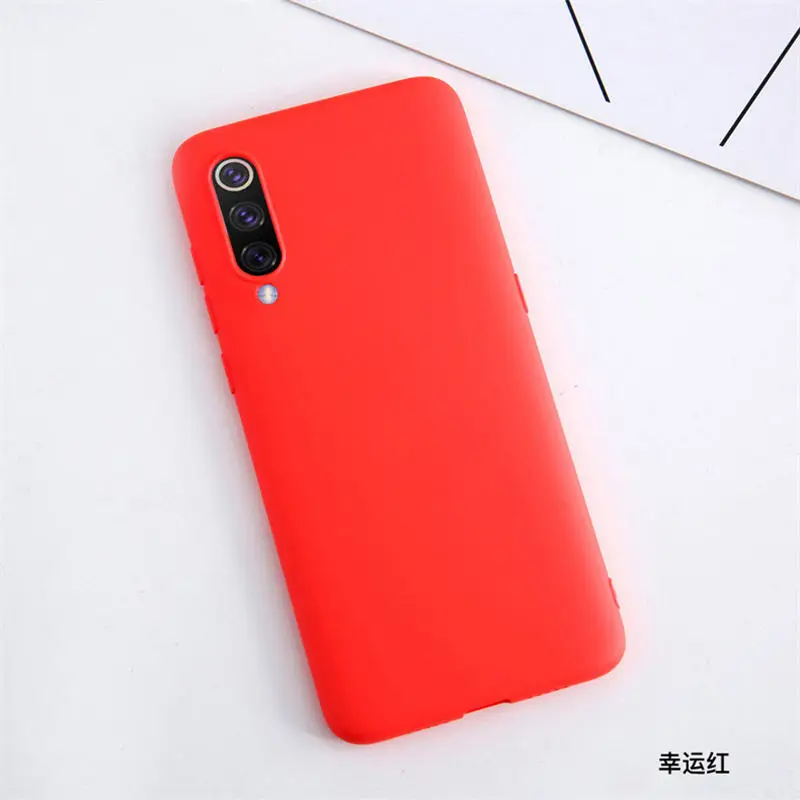 OCHGEP Original Liquid Silicone Slim Case For Xiaomi Mi 9 Mi 9 SE Cover For Xiaomi mi9 mi9 se Phone Cases with Retail Packing   09