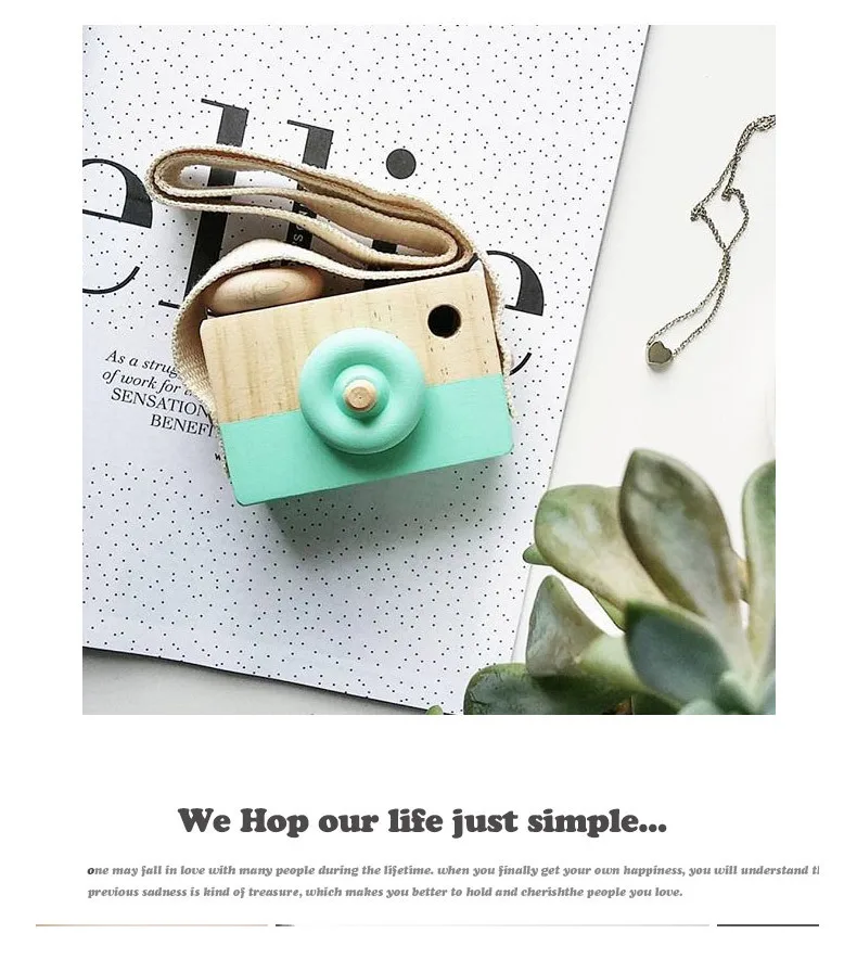 Cute Wooden Camera Baby Kids Hanging Camera Photography Prop Decoration Children Educational Toy Birthday Christmas Gifts Cute Wooden Camera Baby Kids Hanging Camera Photography Prop Decoration Children Educational Toy Birthday Christmas Gifts
