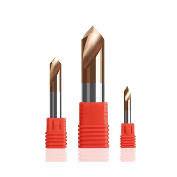 

1PC HRC55 3MM 4MM 5MM 6MM 8MM 10MM 90 Degree Spot Drill Bit carbide turning tool of cnc lathe cutter high quality