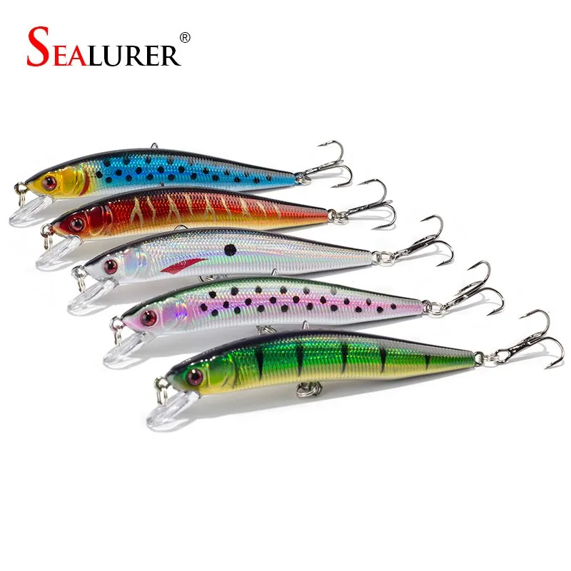 8pcs/lot Floating Crankbait Fishing Lure Wobblers 7.5cm 11.7g