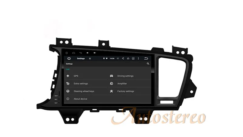 Clearance Android 6.0 7.1 Car CD DVD Player GPS Navigation for KIA K5 OPTIMA 2011-2013 Kia Magentis Autostereo Radio Unit Multimedia 13