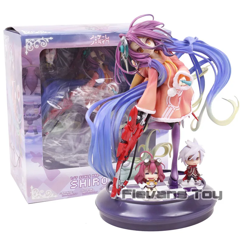 

NO GAME NO LIFE Zero Schwi Jibril Jiburiru 1/7 Scale PVC Figure Toy Collectible Model Doll
