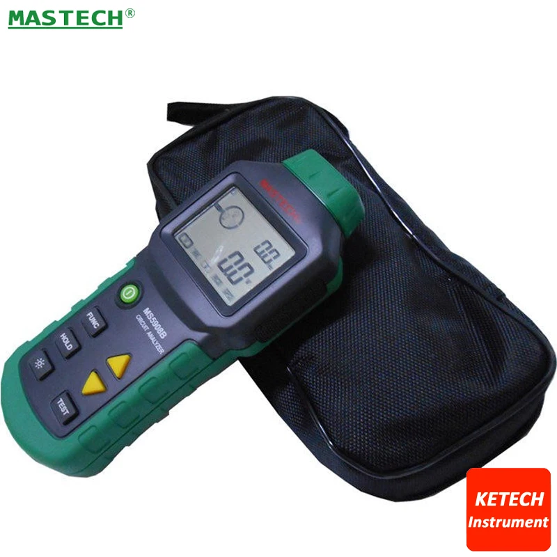 

TRMS Voltage GFCI RCD Tester Circuit Analyzer Meter MS5908