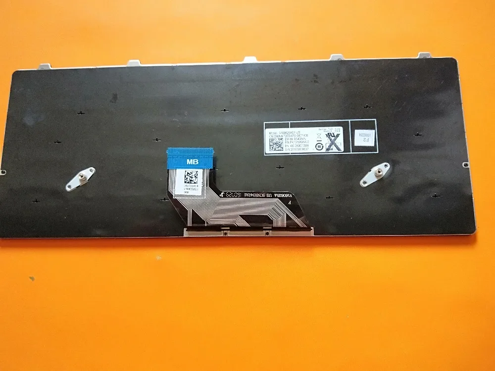 Новый для DELL Chromebook 11 3180 3189 образования 2 в 1 клавиатура США Синий шрифт|Сумки и