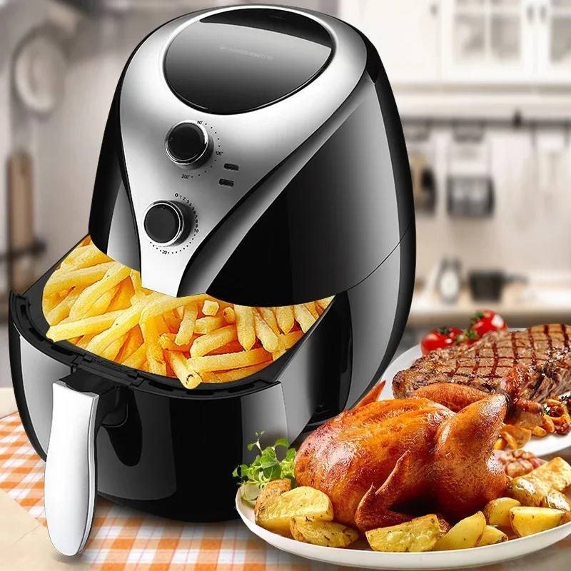 

Automatic CHIPPER 5L air fryer multi-function Oven Intelligent oil less NO smoke chips nuggets mozzarella stick maker