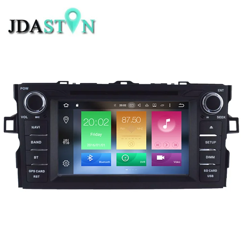 JDASTON 7 INCH 2 DIN 2GB 32GB Android 6 0 font b Car b font DVD
