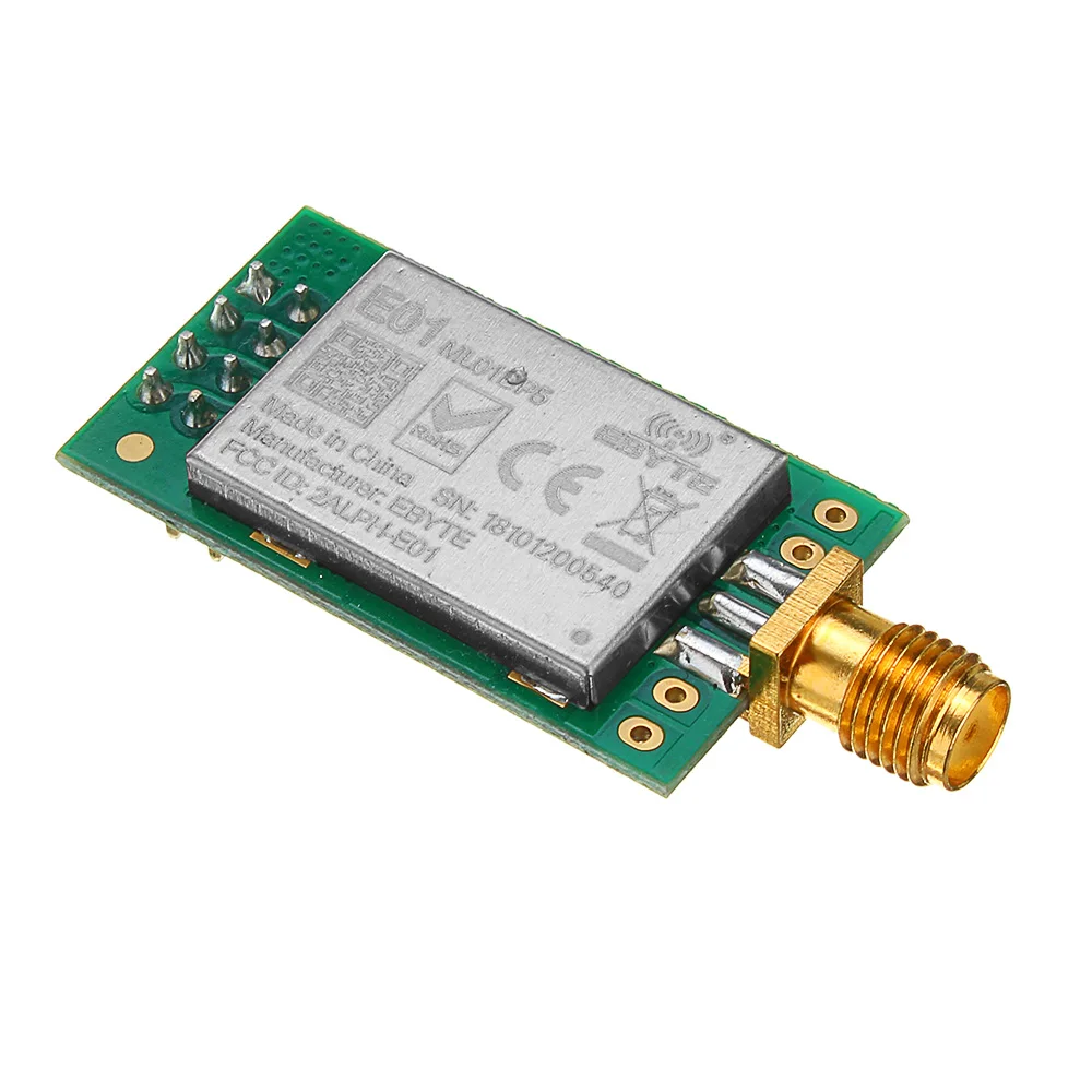 LEORY Беспроводной радиочастотный приемопередатчик Связь модуль nRF24L01P+ PA+ LNA 2,4G 22dBm 100 мВт