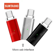 Магнитный micro USB Conver для xiaomi mi8 one plus 6 для iOS Android type c Suntaiho Магнитный адаптер зарядный кабель USB c note 8