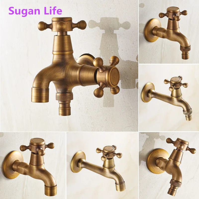 Смеситель для стиральной машины Sugan Life латунный ванной комнаты угловой кран сада