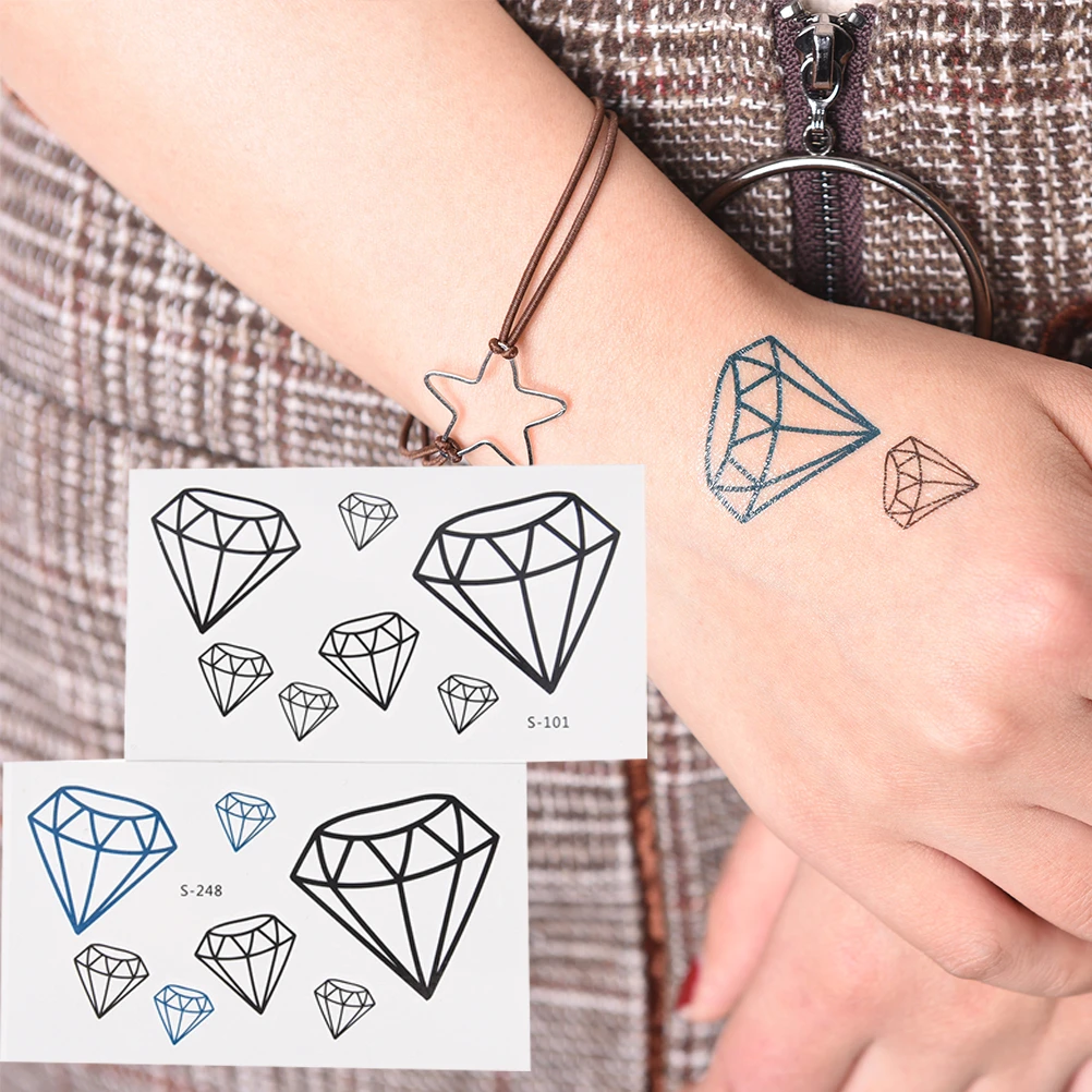 Diamond Heart Tattoo Stickers Makeup Maquiagem Temporary Tattoo For Man Woman Fashion Waterproof Make Up Temporary Tattoos Aliexpress Diamond Heart Tattoo Stickers Makeup Maquiagem Temporary Tattoo For Man Woman Fashion Waterproof Make Up Temporary Tattoos Aliexpress