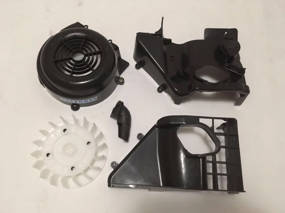

GY6 125CC 150CC 152QMI 157QMJ Chinese Scooter Engine Cooling Fan Radiator Cover